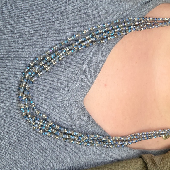 LOFT multi-strand beaded necklace - Picture 8 of 12